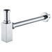 Bliss BLIS105681 Square Bottle Trap - Chrome - Unbeatable Bathrooms