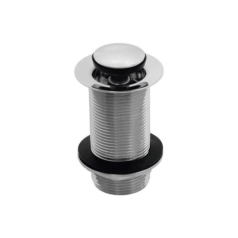 Bliss BLIS105683 Unslotted Round Basin Waste - Chrome - Unbeatable Bathrooms