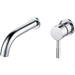 Bliss BLIS105696 Cromo Wall Mounted Basin Mixer - Chrome - Unbeatable Bathrooms