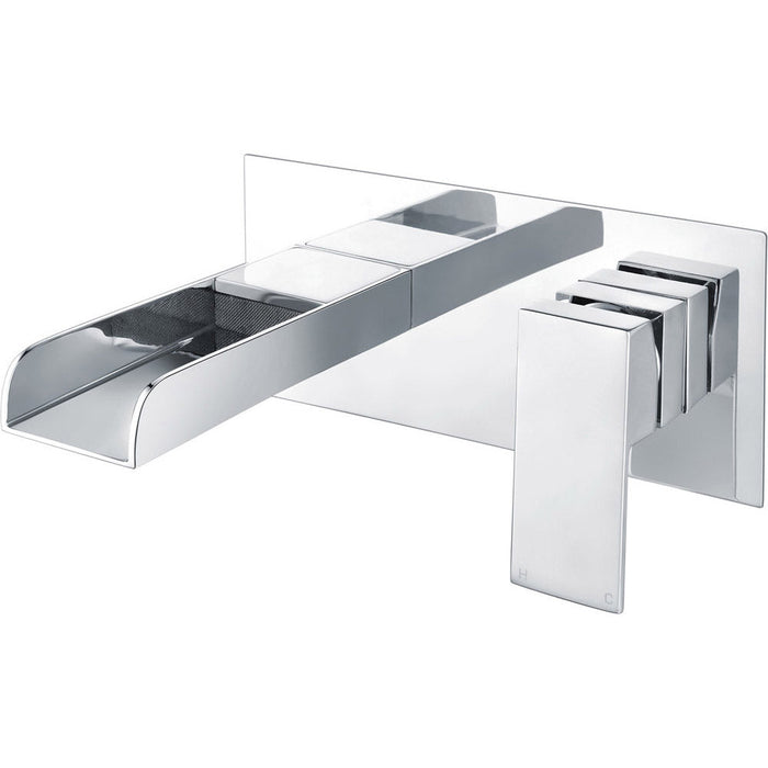 Bliss BLIS105714 Bavera Wall Mounted Basin Mixer - Chrome - Unbeatable Bathrooms