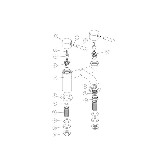 Bliss Lanza Bath Filler - Unbeatable Bathrooms