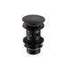 Bliss BLIS105800 Slotted Basin Push Button Waste - Matt Black - Unbeatable Bathrooms