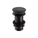 Bliss BLIS105821 Unslotted Basin Waste - Matt Black - Unbeatable Bathrooms