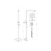 Bliss BLIS105829 Milo Cool-Touch Thermostatic Mixer Shower w/Riser & Overhead Kit - Unbeatable Bathrooms