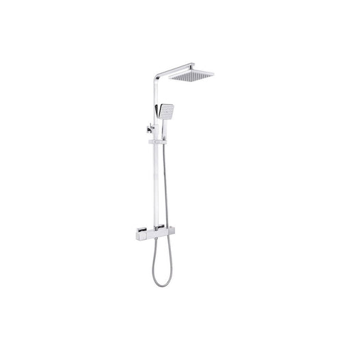 Bliss BLIS105829 Milo Cool-Touch Thermostatic Mixer Shower w/Riser & Overhead Kit - Unbeatable Bathrooms