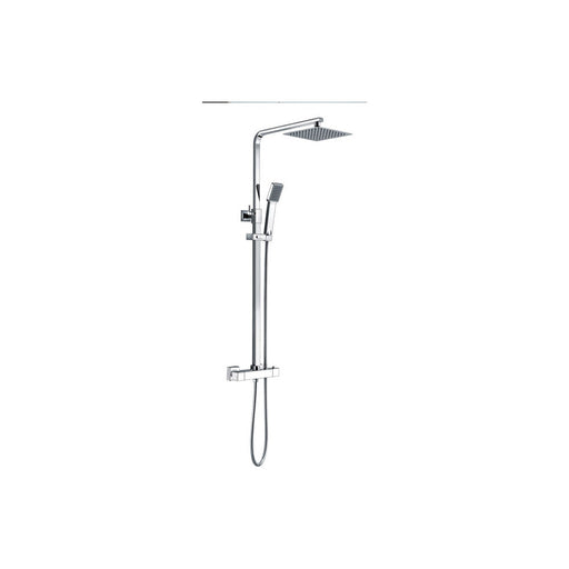 Bliss BLIS105831 Farah Thermostatic Bar Mixer w/Riser & Overhead Kit - Unbeatable Bathrooms