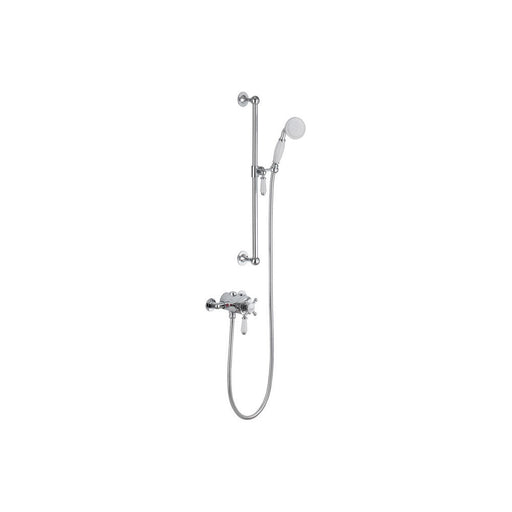 Bliss BLIS105833 Maine Shower Pack One - Concentric Single Outlet Shower Valve & Riser Kit - Unbeatable Bathrooms