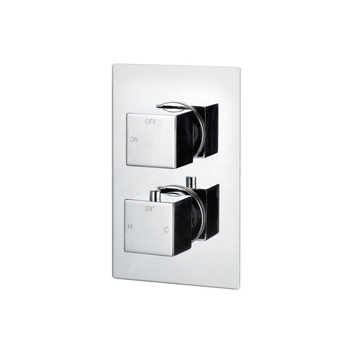 Bliss BLIS105839 Lena Thermostatic Single Outlet Twin Shower Valve - Unbeatable Bathrooms
