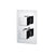 Bliss BLIS105839 Lena Thermostatic Single Outlet Twin Shower Valve - Unbeatable Bathrooms