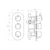 Bliss BLIS105842 Sava Thermostatic Two Outlet Triple Shower Valve - Unbeatable Bathrooms