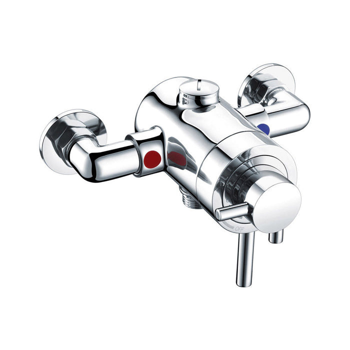 Bliss BLIS105849 Modern Exposed Thermostatic Shower Valve - Unbeatable Bathrooms