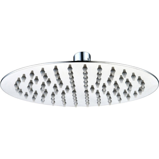 Bliss BLIS105861 200mm Round Ultraslim Showerhead - Stainless Steel - Unbeatable Bathrooms
