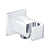 Bliss BLIS105875 Handset Wall Bracket with Wall Outlet - Square - Unbeatable Bathrooms