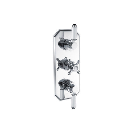 Bliss BLIS105882 Traditional Lever Thermostatic Two Outlet Shower Valve - Unbeatable Bathrooms