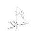 Bliss BLIS105887 Round Thermostatic Bar Mixer w/Riser Kit - Matt Black - Unbeatable Bathrooms