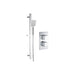 Bliss BLIS105894 Lena Shower Pack One - Single Outlet Twin Shower Valve with Riser Kit - Unbeatable Bathrooms