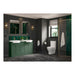 Bliss BLIS106135 Lazio 555 x 435mm 1TH Semi Recessed Basin - Unbeatable Bathrooms