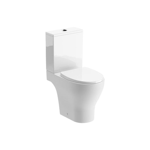 Bliss BLIS106139 Lazio Rimless Close Coupled Part Shrouded WC & Soft Close Seat - Unbeatable Bathrooms