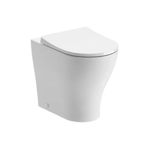 Bliss BLIS106141 Lazio Rimless Back To Wall WC & Soft Close Seat - Unbeatable Bathrooms