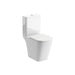 Bliss BLIS106145 Sasi Rimless Close Coupled Part Shrouded Comfort Height WC & Soft Close Seat - Unbeatable Bathrooms