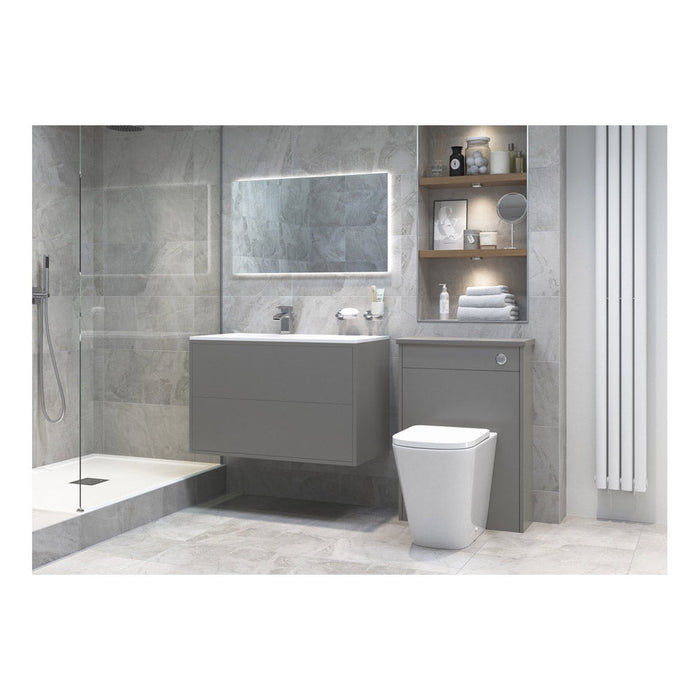 Bliss BLIS106148 Sasi Rimless Back To Wall Short Projection WC & Soft Close Seat - Unbeatable Bathrooms
