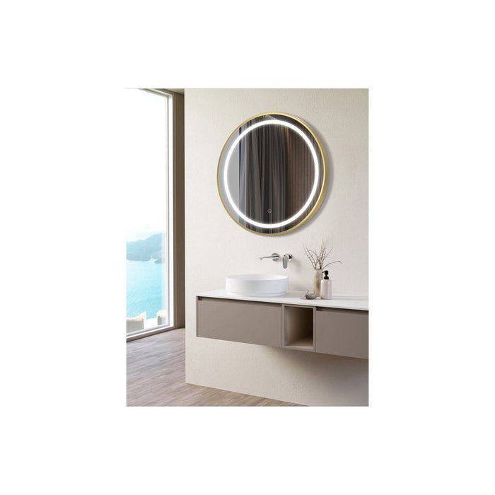 Bliss Carina 600mm Round Front-Lit LED Mirror - Unbeatable Bathrooms