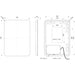 Bliss Franze Rectangle Back-Lit LED Mirror - Unbeatable Bathrooms