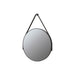 Bliss BLIS106271 Godiva 600mm Round Mirror - Matt Black - Unbeatable Bathrooms