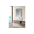 Bliss BLIS106295 Neve 500mm 1 Door Front-Lit LED Mirror Cabinet - Unbeatable Bathrooms