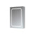 Bliss BLIS106295 Neve 500mm 1 Door Front-Lit LED Mirror Cabinet - Unbeatable Bathrooms