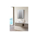 Bliss BLIS106297 Odette 500mm 1 Door Front-Lit LED Mirror Cabinet - Unbeatable Bathrooms