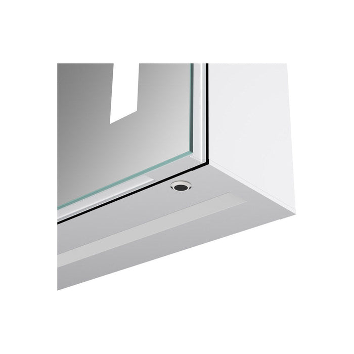 Bliss BLIS106298 Odette 600mm 2 Door Front-Lit LED Mirror Cabinet - Unbeatable Bathrooms