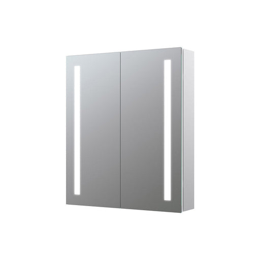 Bliss BLIS106298 Odette 600mm 2 Door Front-Lit LED Mirror Cabinet - Unbeatable Bathrooms