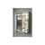 Bliss BLIS106300 Chara 600mm 2 Door Front-Lit LED Mirror Cabinet - Unbeatable Bathrooms