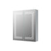 Bliss BLIS106300 Chara 600mm 2 Door Front-Lit LED Mirror Cabinet - Unbeatable Bathrooms