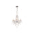 Bliss BLIS106303 Crystall 5 Arm Chandelier Ceiling Light - Chrome - Unbeatable Bathrooms