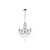 Bliss BLIS106303 Crystall 5 Arm Chandelier Ceiling Light - Chrome - Unbeatable Bathrooms
