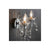Bliss BLIS106304 Crystall 2 Arm Chandelier Wall Light - Chrome - Unbeatable Bathrooms