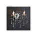Bliss BLIS106304 Crystall 2 Arm Chandelier Wall Light - Chrome - Unbeatable Bathrooms