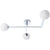 Bliss Moon Ceiling Light - Chrome - Unbeatable Bathrooms