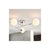 Bliss Moon Ceiling Light - Chrome - Unbeatable Bathrooms