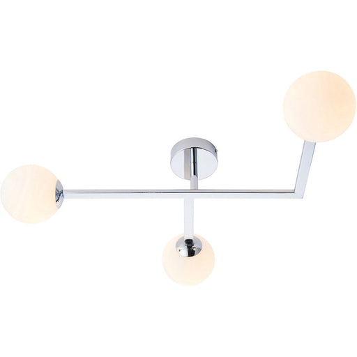 Bliss Moon Ceiling Light - Chrome - Unbeatable Bathrooms