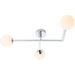 Bliss Moon Ceiling Light - Chrome - Unbeatable Bathrooms