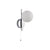 Bliss Moon Wall Light - Chrome - Unbeatable Bathrooms