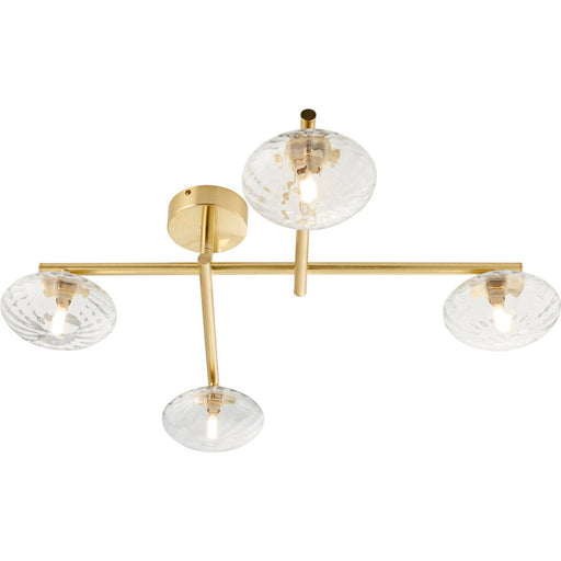 Bliss BLIS106309 Princess Ceiling Light - Brushed Brass - Unbeatable Bathrooms