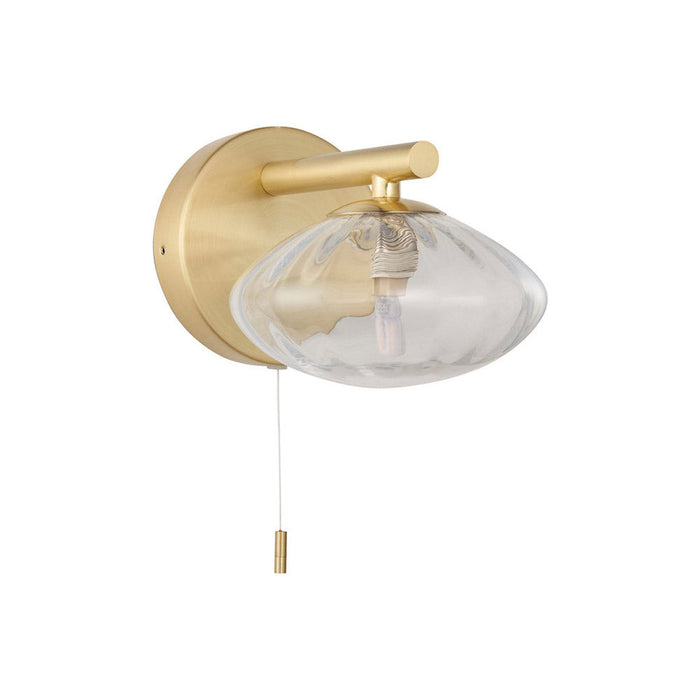 Bliss BLIS106310 Princess Wall Light - Brushed Brass - Unbeatable Bathrooms