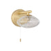 Bliss BLIS106310 Princess Wall Light - Brushed Brass - Unbeatable Bathrooms