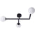Bliss Moon Ceiling Light - Chrome - Unbeatable Bathrooms