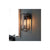 Bliss BLIS106317 Edge Wall Light - Matt Black - Unbeatable Bathrooms