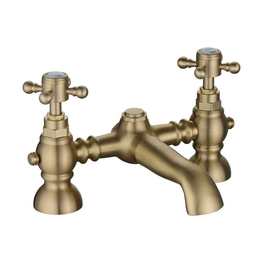 Bliss BLIS106801 Pacato Bath Filler - Brushed Brass - Unbeatable Bathrooms